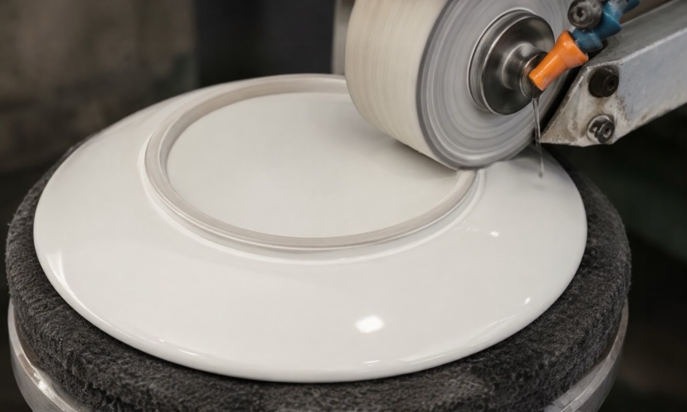 Ceramic grinding and polishing
