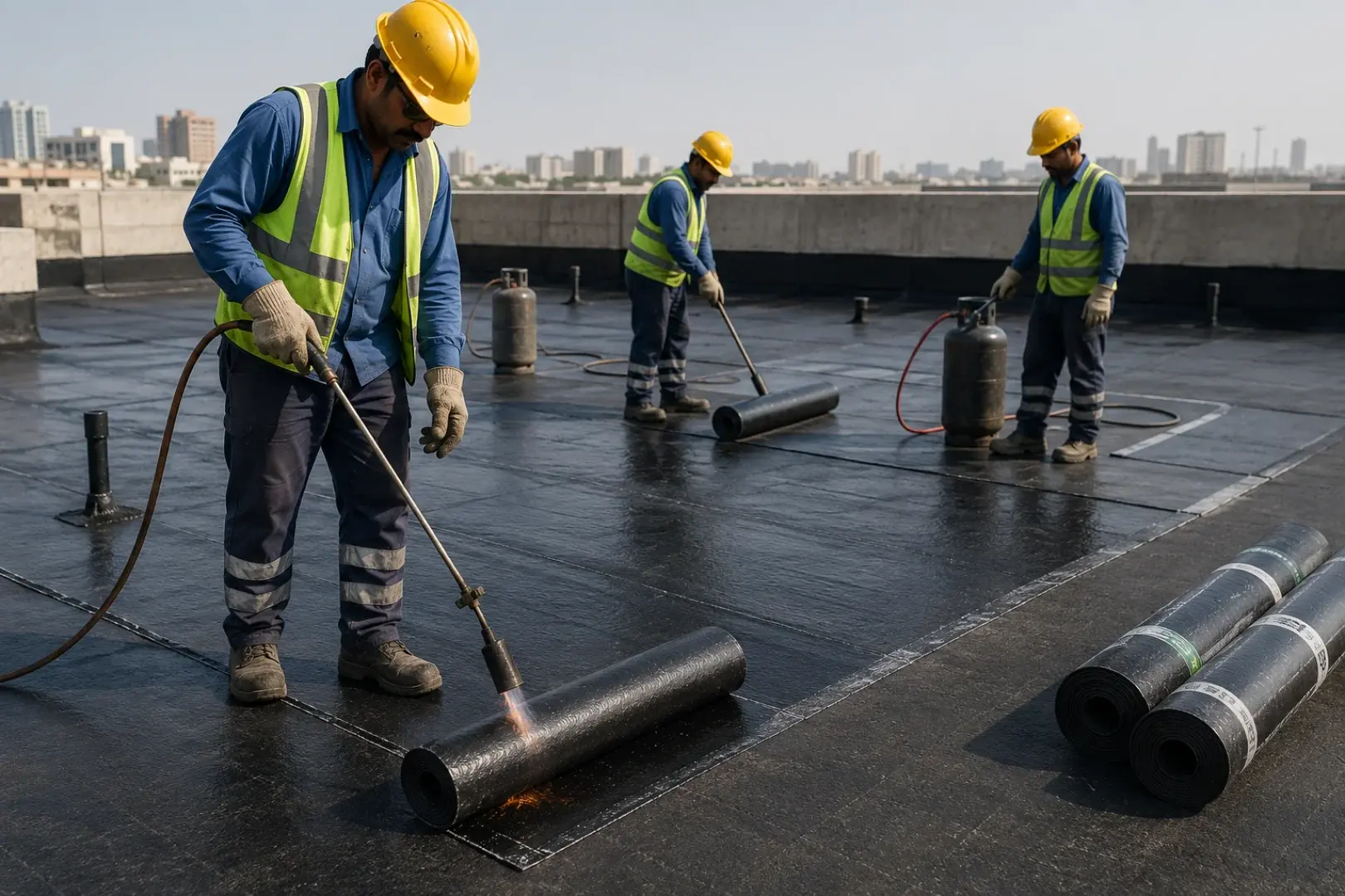 Waterproofing application