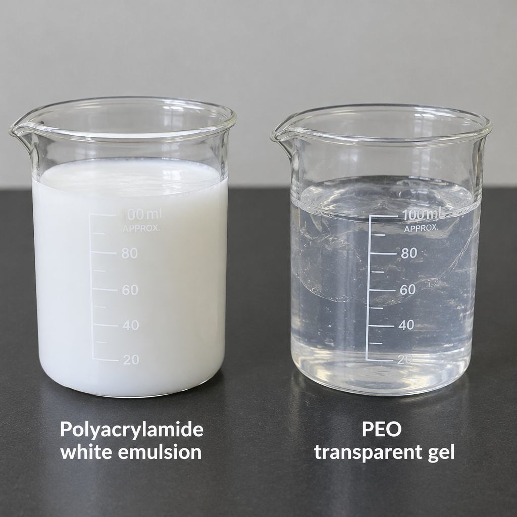 Polymer thickener and modifier mechanism illustration