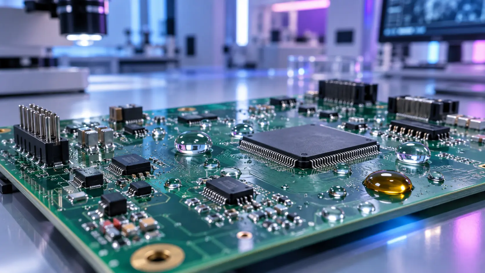 Electronic circuit assembly