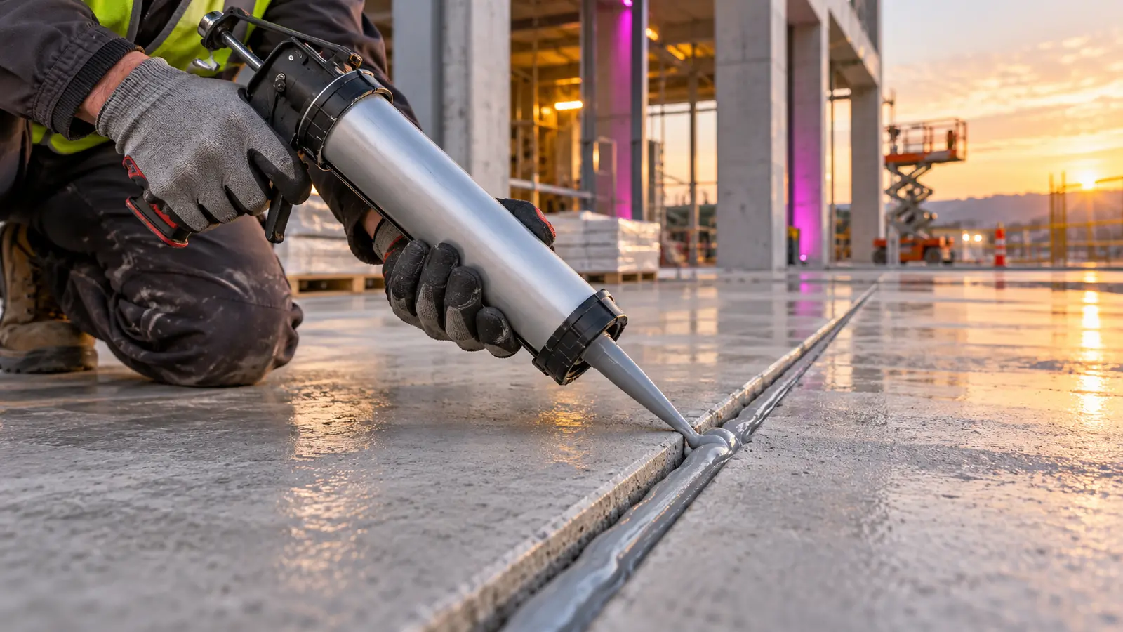 Protective coating being applied to industrial pipe