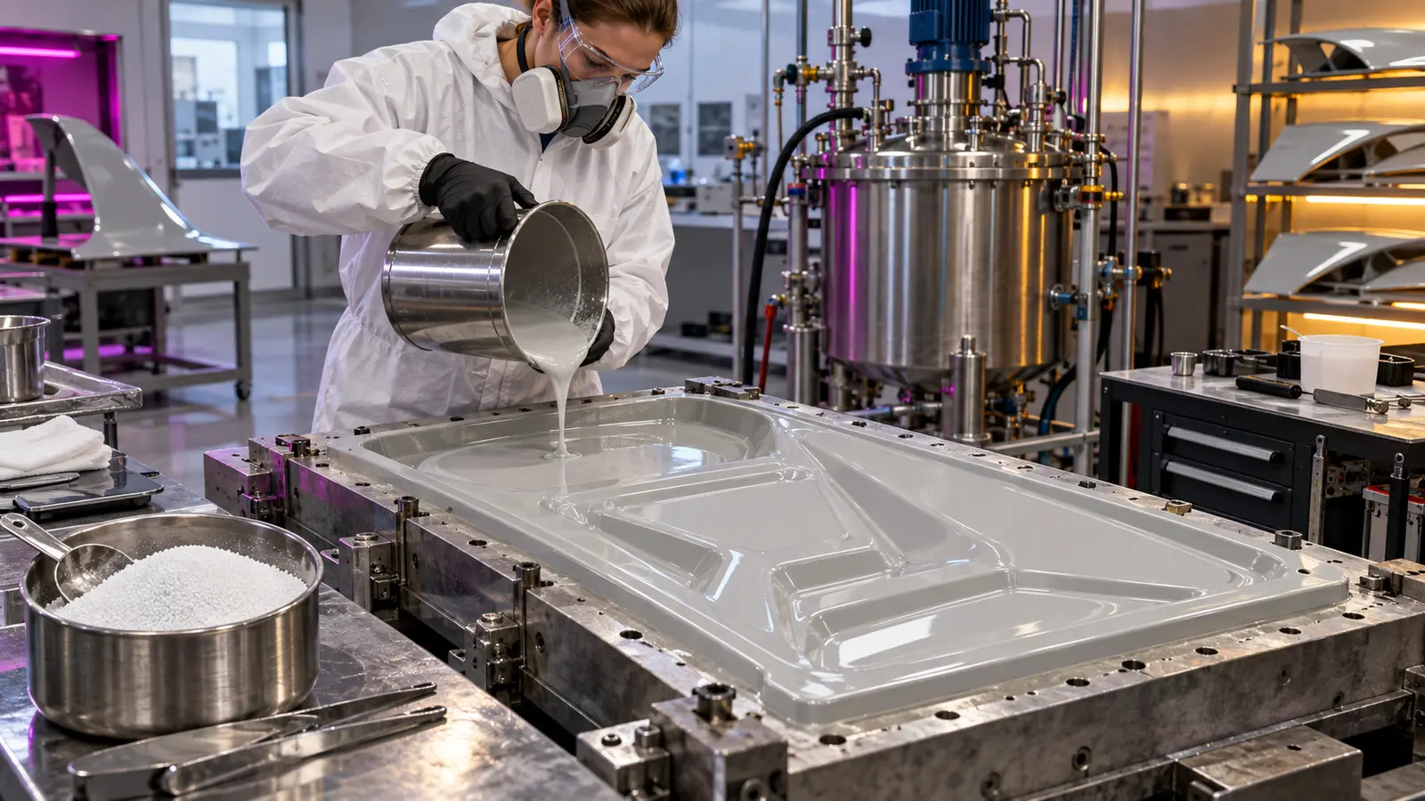 Flexible PVC tubing production