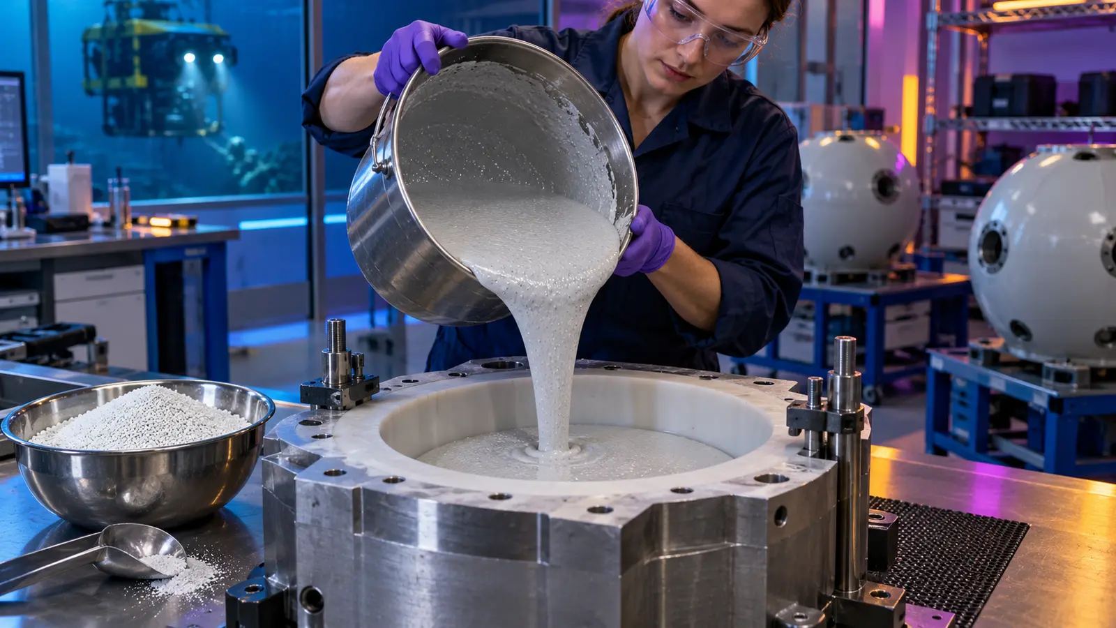 Flexible PVC tubing production