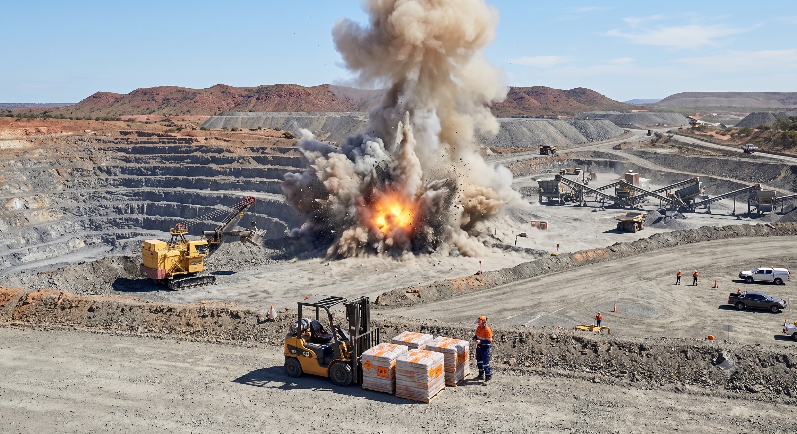 Refractory lining and high-temperature ceramic application