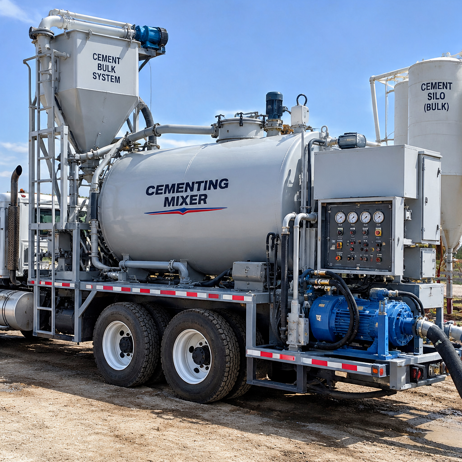Oilfield cementing system